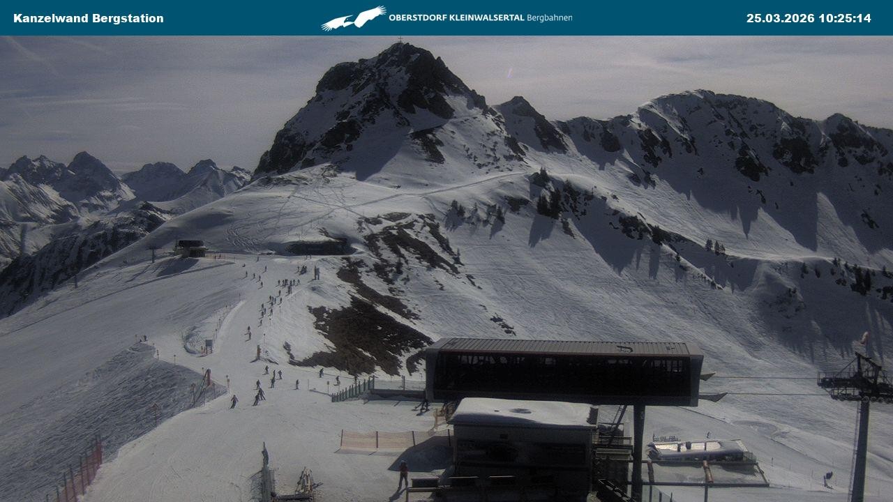 Archiv Foto Webcam Gipfelstation Kanzelwand