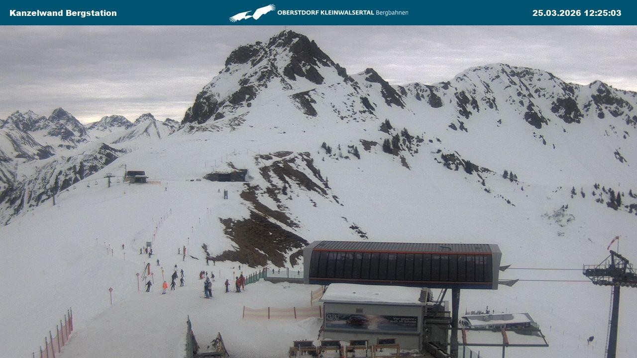 Archiv Foto Webcam Gipfelstation Kanzelwand