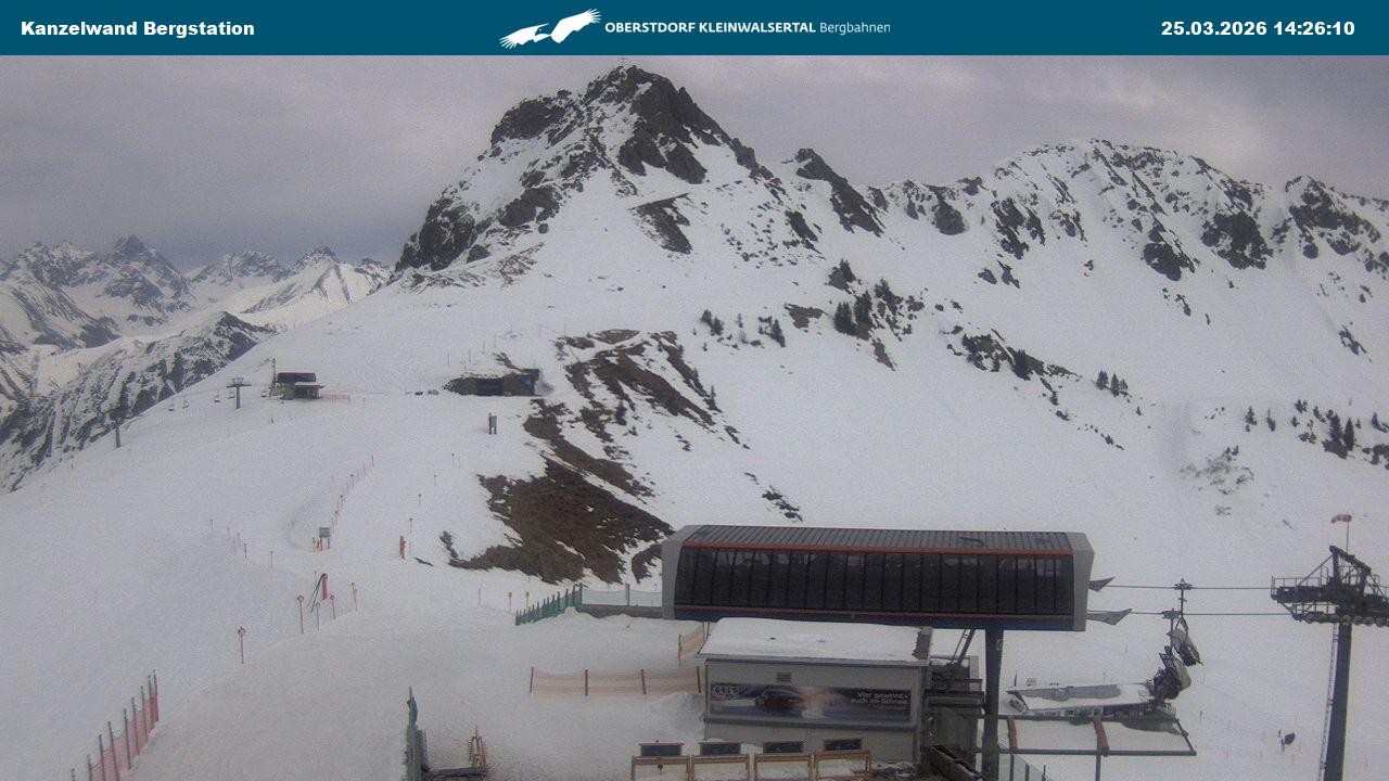 Archiv Foto Webcam Gipfelstation Kanzelwand