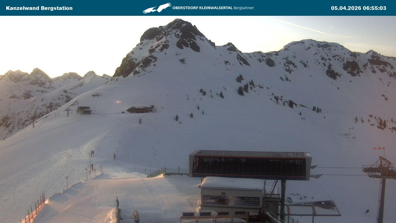 Archiv Foto Webcam Gipfelstation Kanzelwand