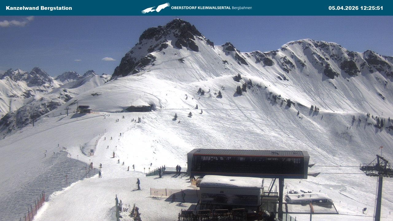 Archiv Foto Webcam Gipfelstation Kanzelwand