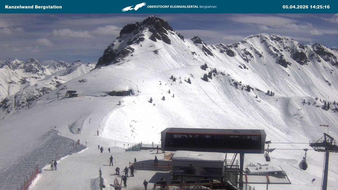 Archiv Foto Webcam Gipfelstation Kanzelwand