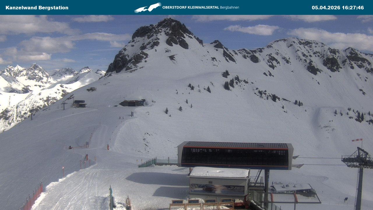 Archiv Foto Webcam Gipfelstation Kanzelwand