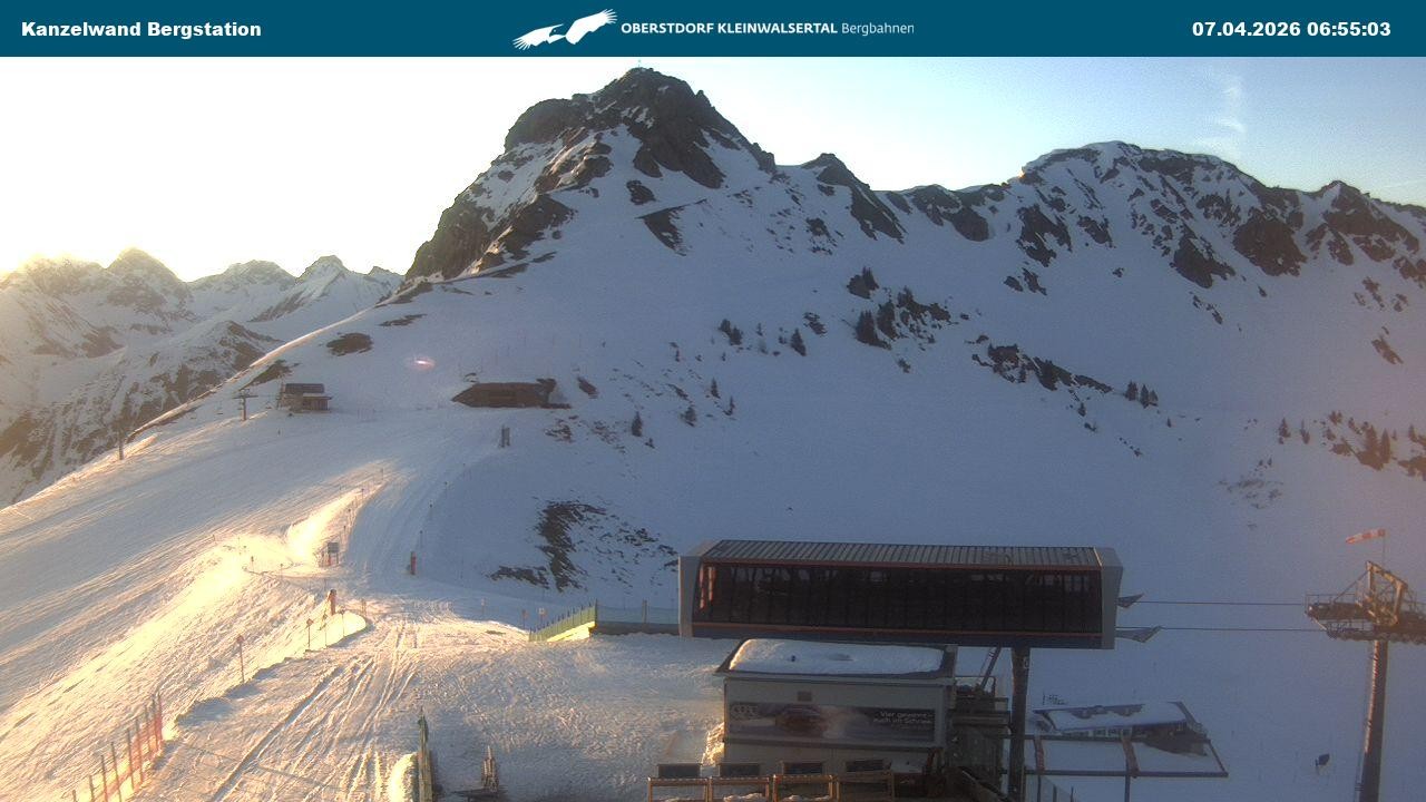 Archiv Foto Webcam Gipfelstation Kanzelwand