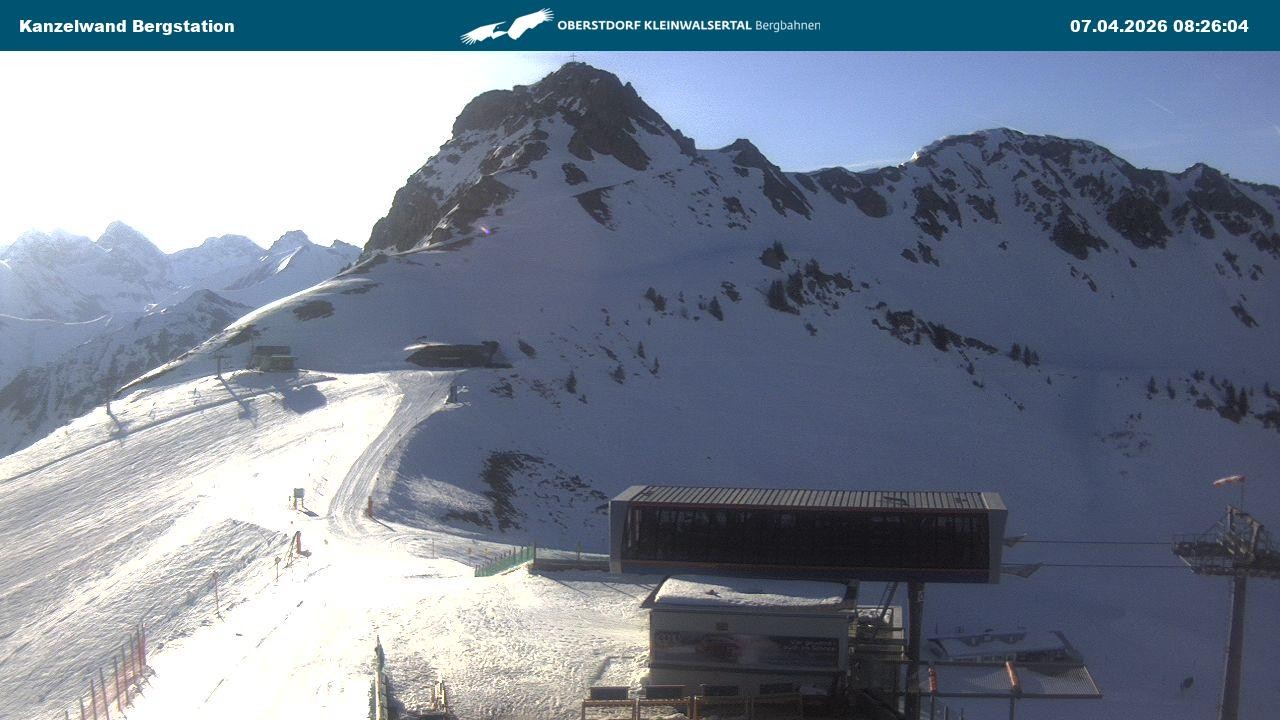 Archiv Foto Webcam Gipfelstation Kanzelwand