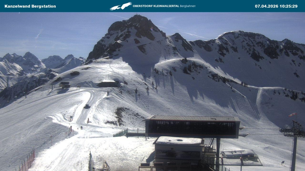 Archiv Foto Webcam Gipfelstation Kanzelwand