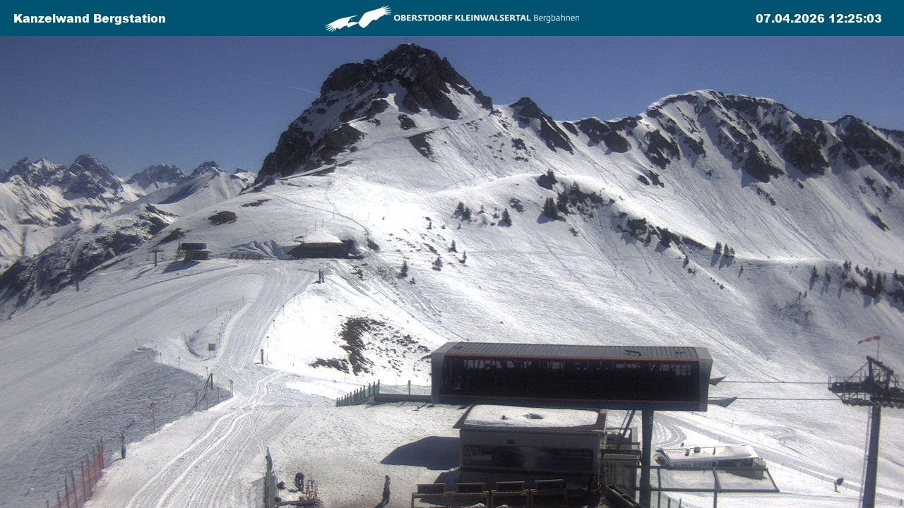 Archiv Foto Webcam Gipfelstation Kanzelwand