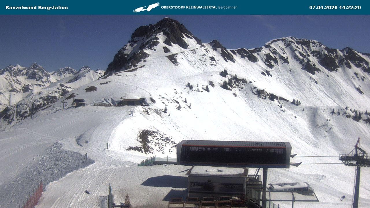 Archiv Foto Webcam Gipfelstation Kanzelwand