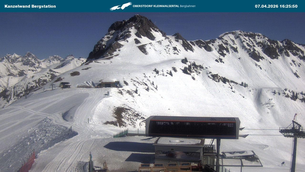 Archiv Foto Webcam Gipfelstation Kanzelwand