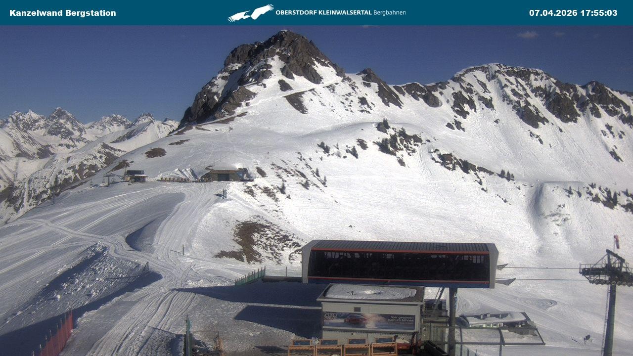 Archiv Foto Webcam Gipfelstation Kanzelwand