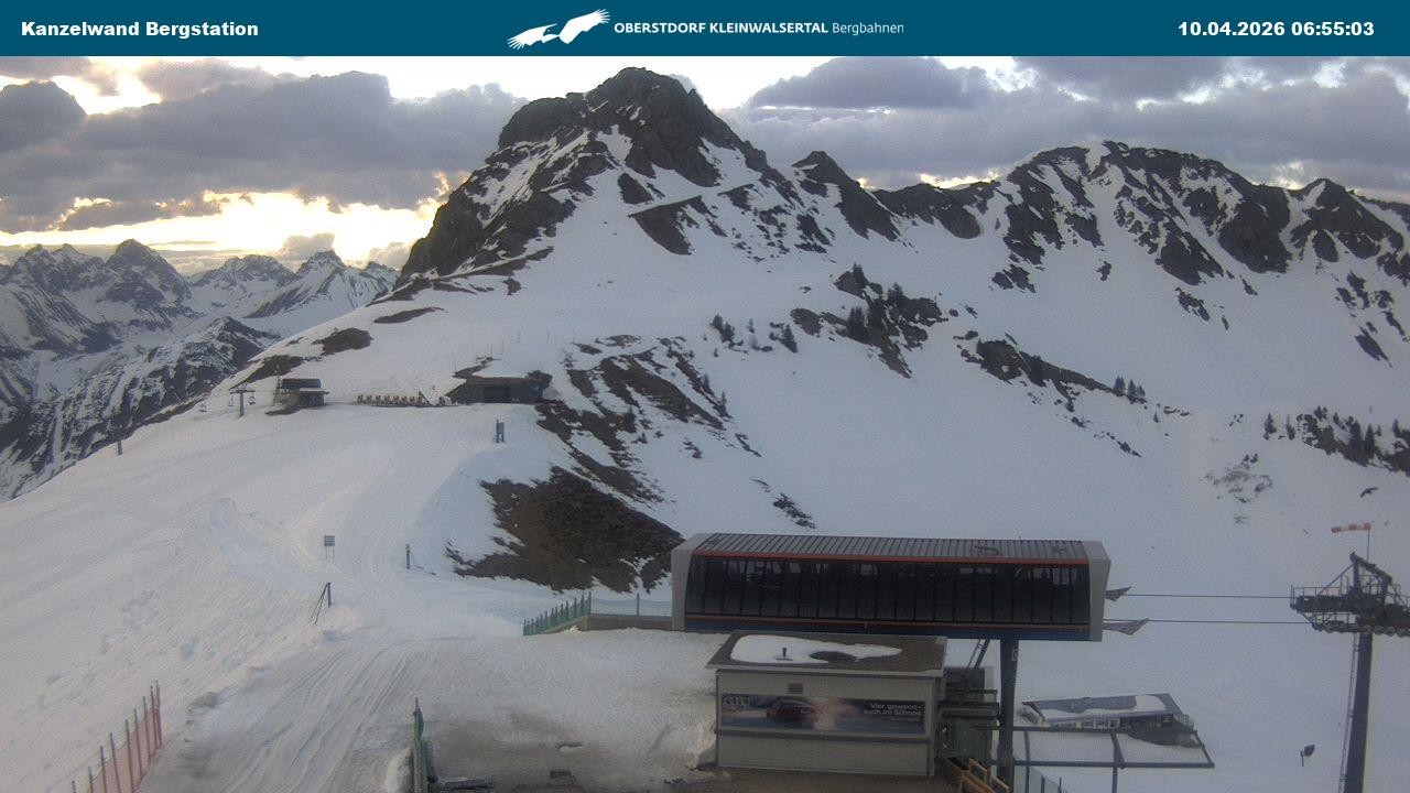 Archiv Foto Webcam Gipfelstation Kanzelwand