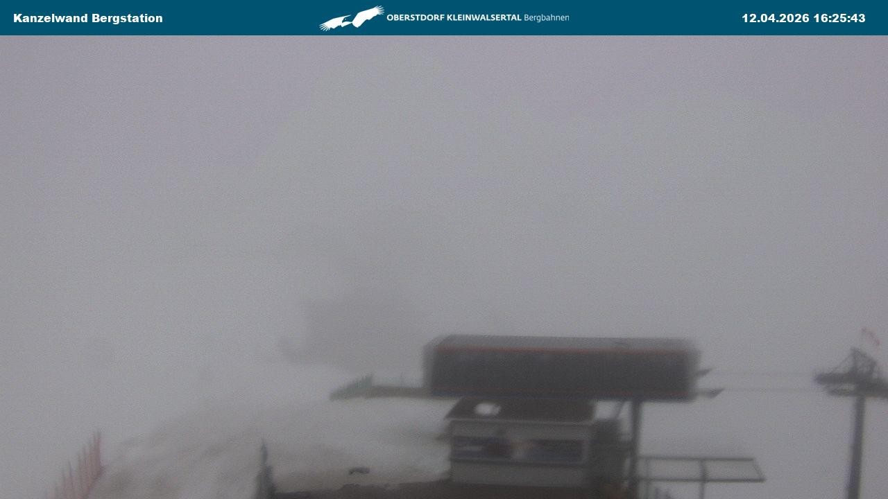 Archived image Webcam Top station Kanzelwand