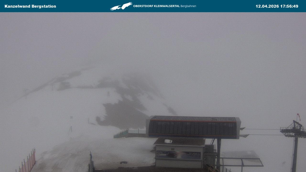 Archived image Webcam Top station Kanzelwand