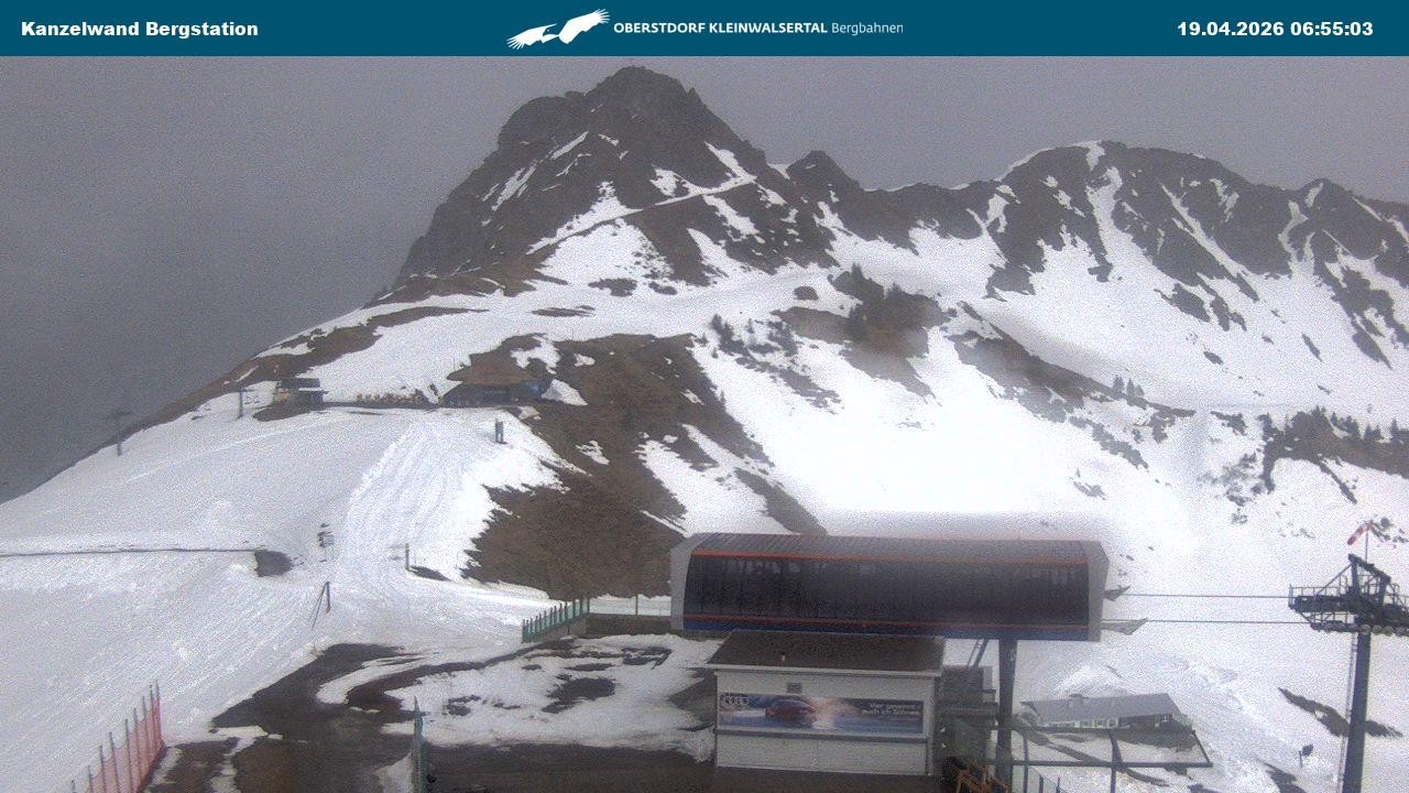 Archived image Webcam Top station Kanzelwand