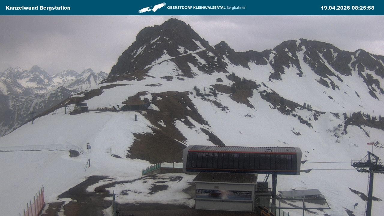 Archived image Webcam Top station Kanzelwand