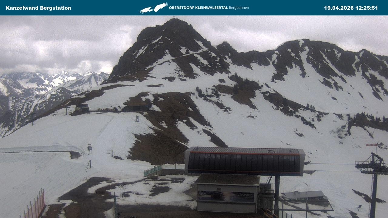 Archived image Webcam Top station Kanzelwand