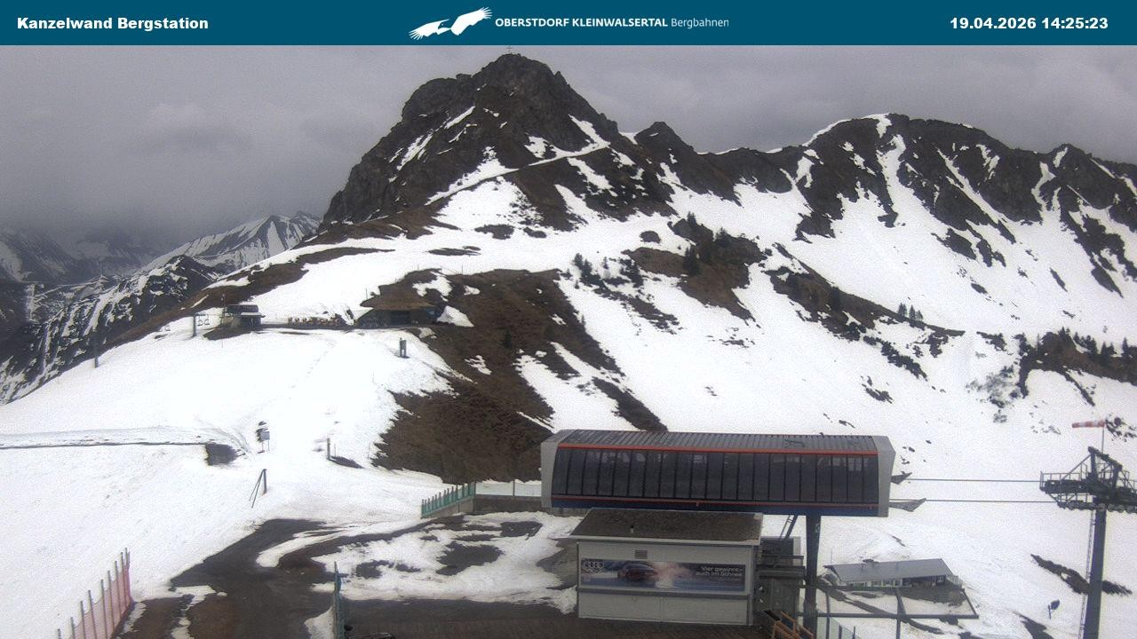 Archived image Webcam Top station Kanzelwand