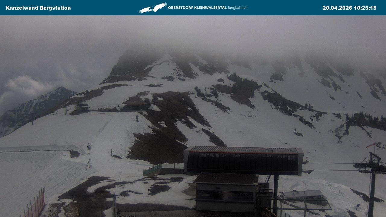 Archiv Foto Webcam Gipfelstation Kanzelwand