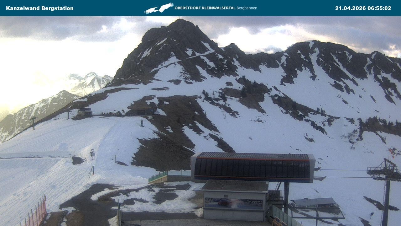 Archiv Foto Webcam Gipfelstation Kanzelwand