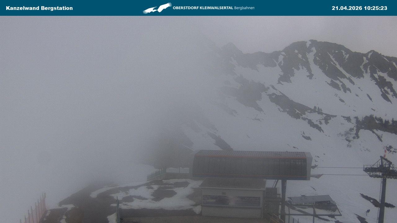 Archiv Foto Webcam Gipfelstation Kanzelwand