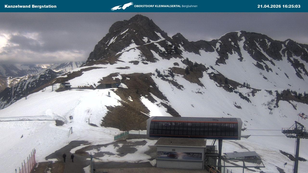 Archiv Foto Webcam Gipfelstation Kanzelwand