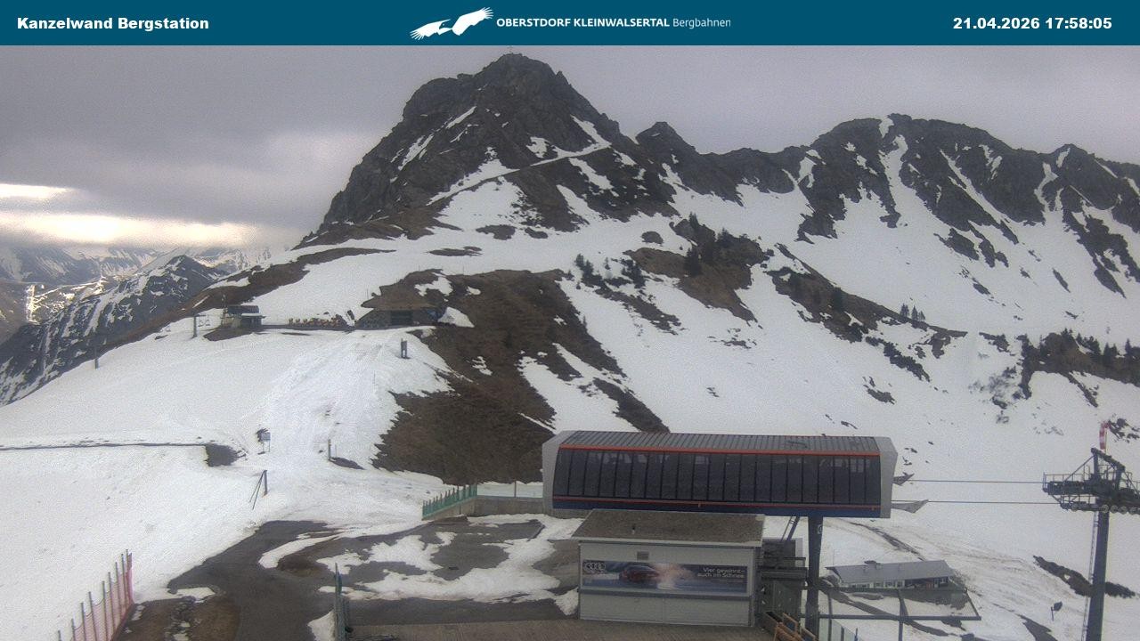 Archiv Foto Webcam Gipfelstation Kanzelwand