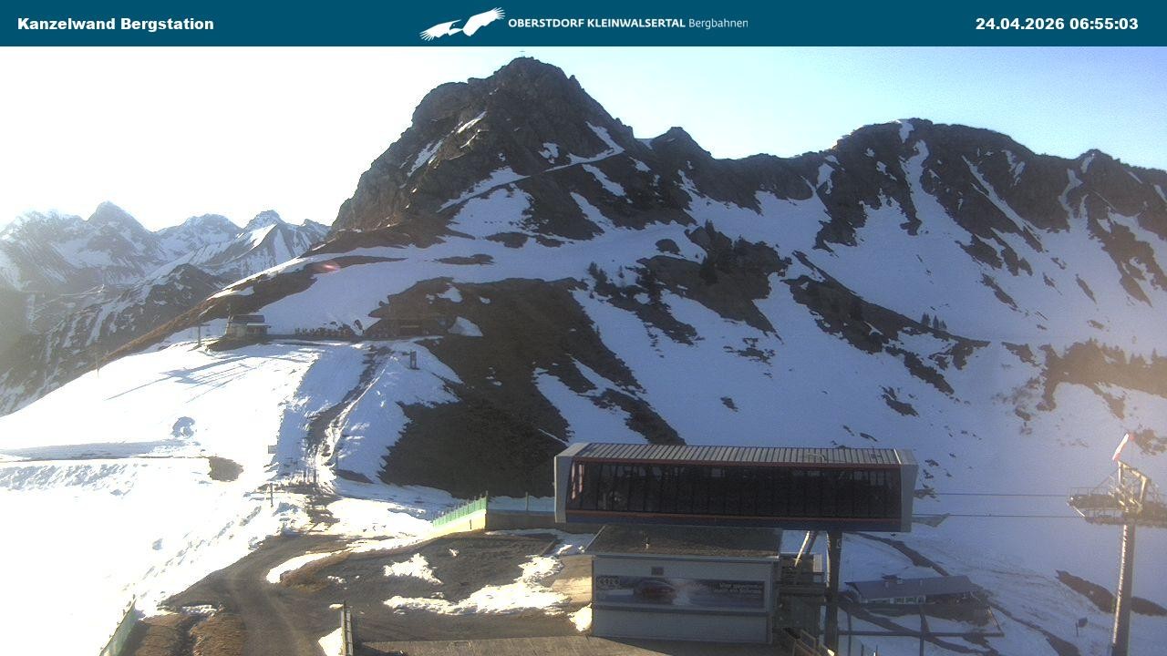 Archiv Foto Webcam Gipfelstation Kanzelwand