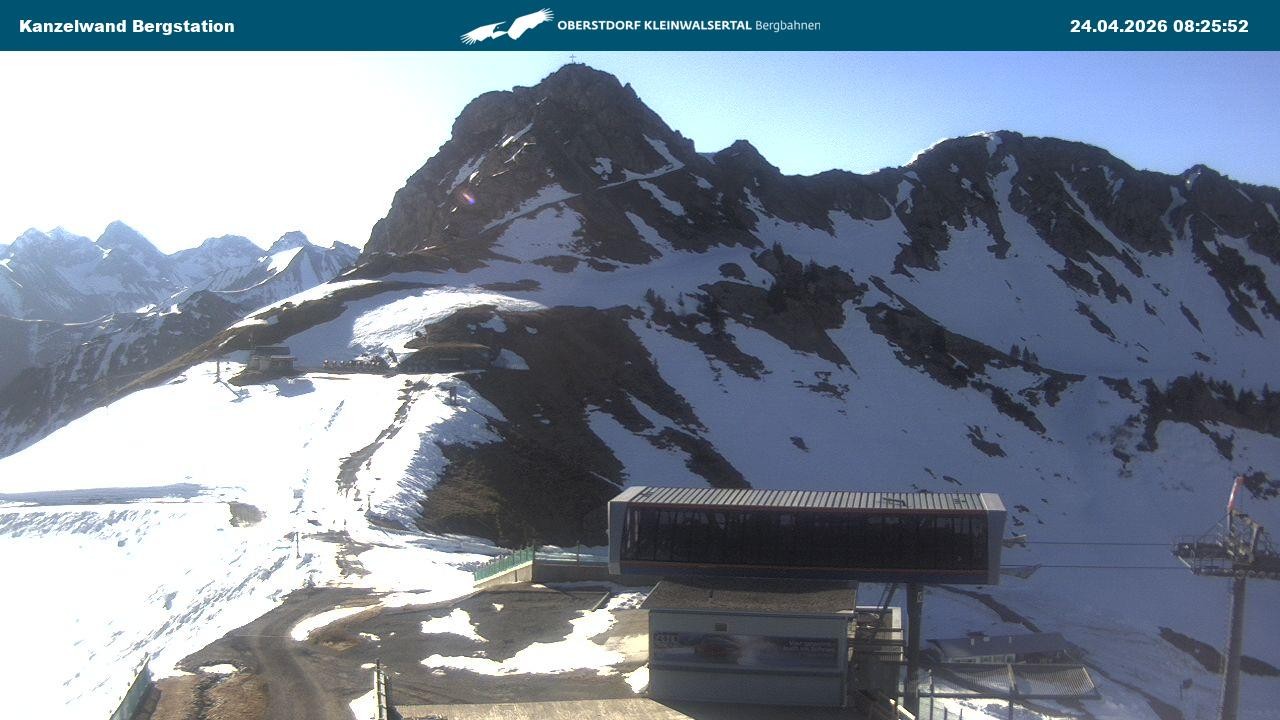Archiv Foto Webcam Gipfelstation Kanzelwand