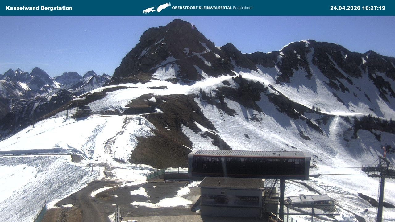 Archiv Foto Webcam Gipfelstation Kanzelwand