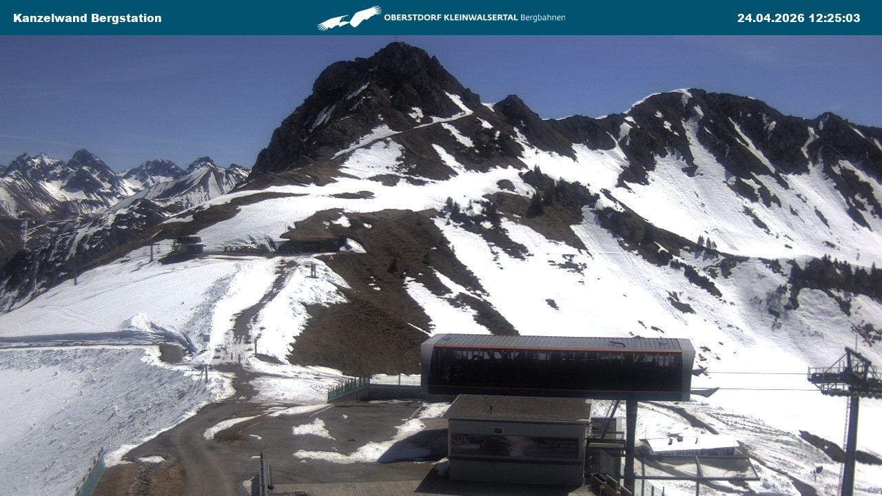 Archiv Foto Webcam Gipfelstation Kanzelwand