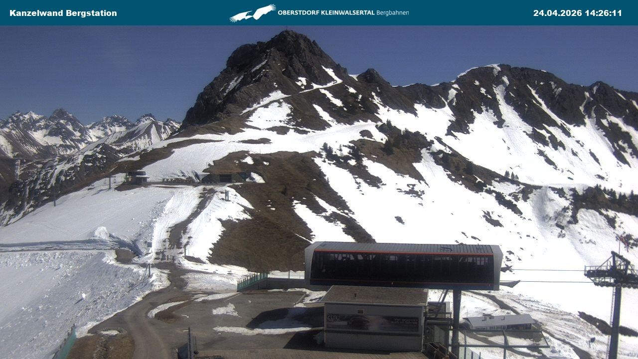 Archiv Foto Webcam Gipfelstation Kanzelwand