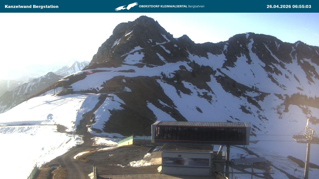Archiv Foto Webcam Gipfelstation Kanzelwand