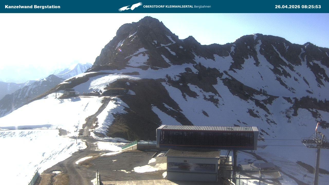 Archiv Foto Webcam Gipfelstation Kanzelwand