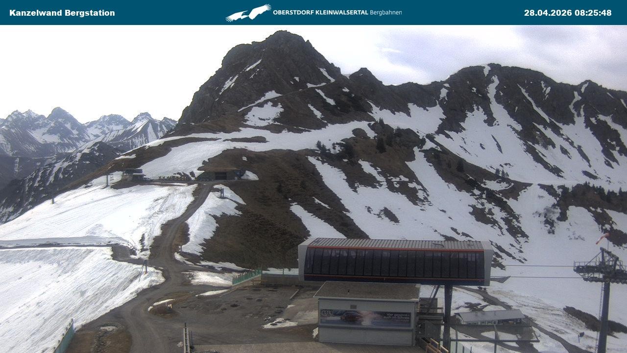 Archiv Foto Webcam Gipfelstation Kanzelwand