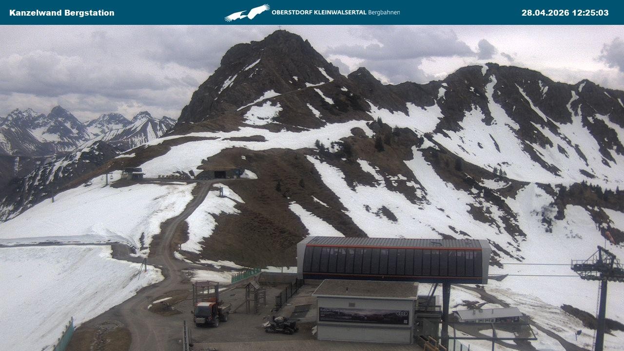 Archiv Foto Webcam Gipfelstation Kanzelwand