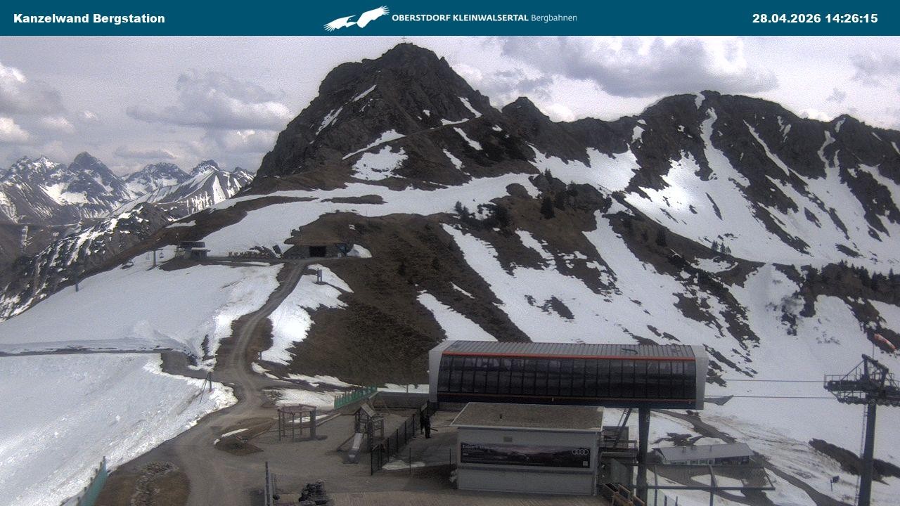 Archiv Foto Webcam Gipfelstation Kanzelwand