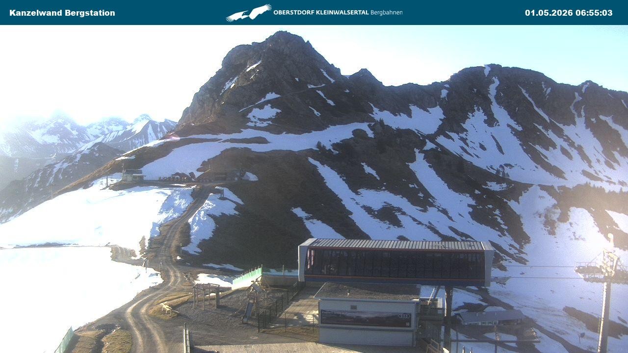Archived image Webcam Top station Kanzelwand