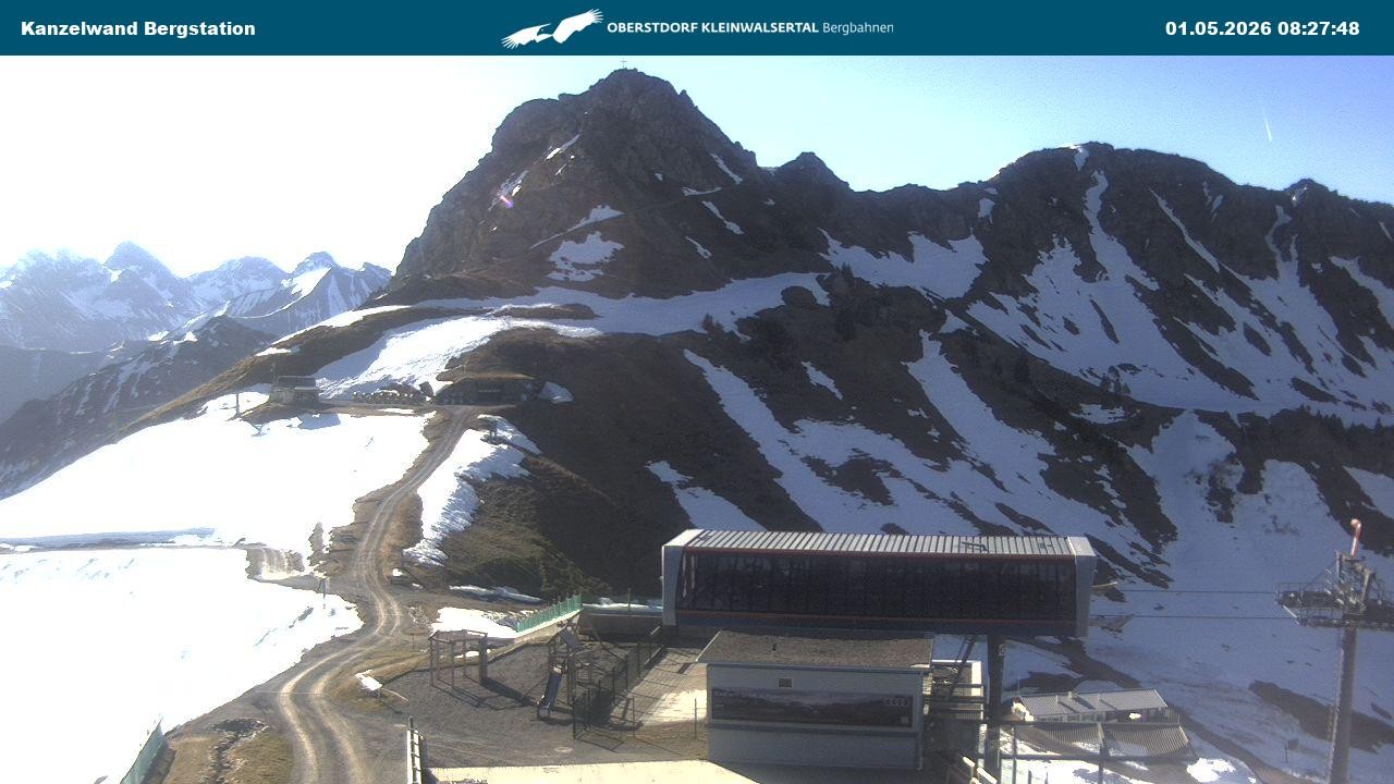 Archived image Webcam Top station Kanzelwand