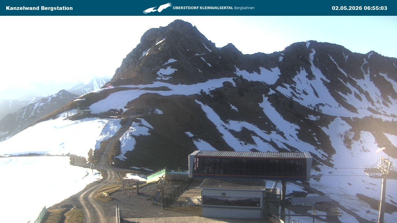 Archiv Foto Webcam Gipfelstation Kanzelwand