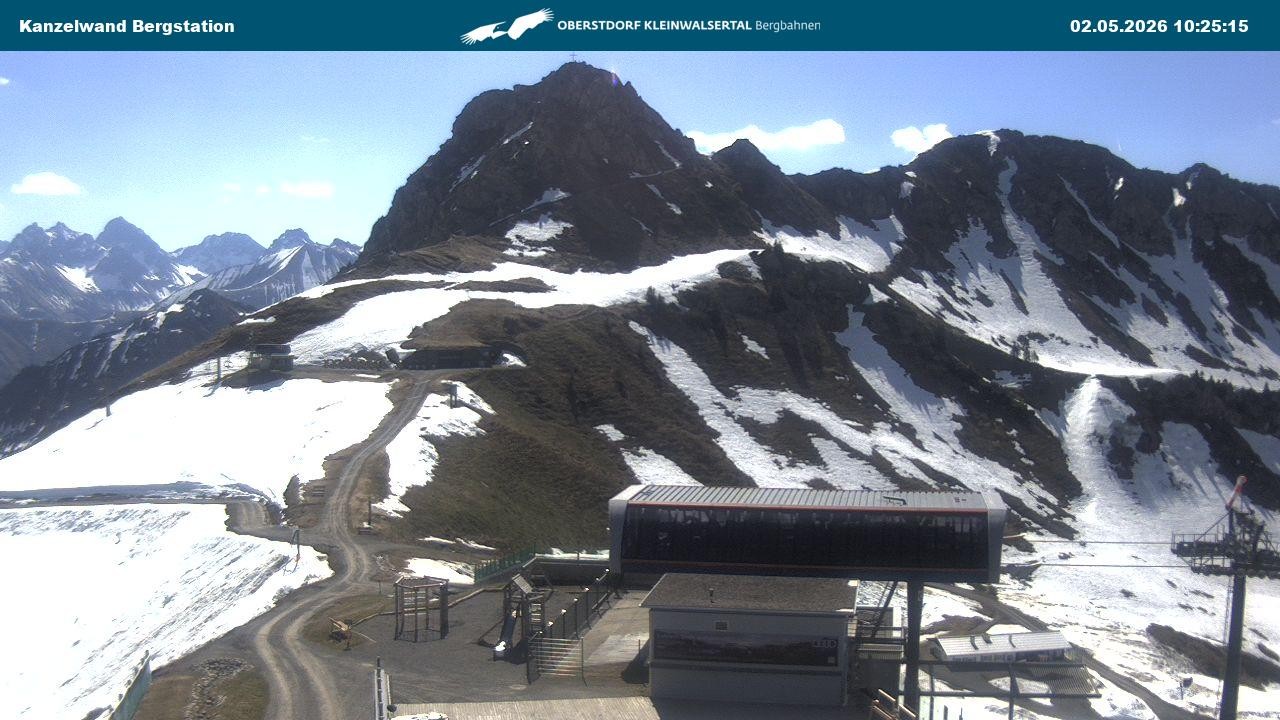Archiv Foto Webcam Gipfelstation Kanzelwand