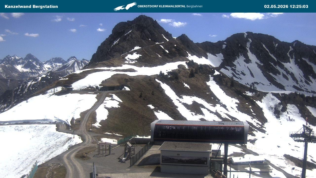 Archiv Foto Webcam Gipfelstation Kanzelwand