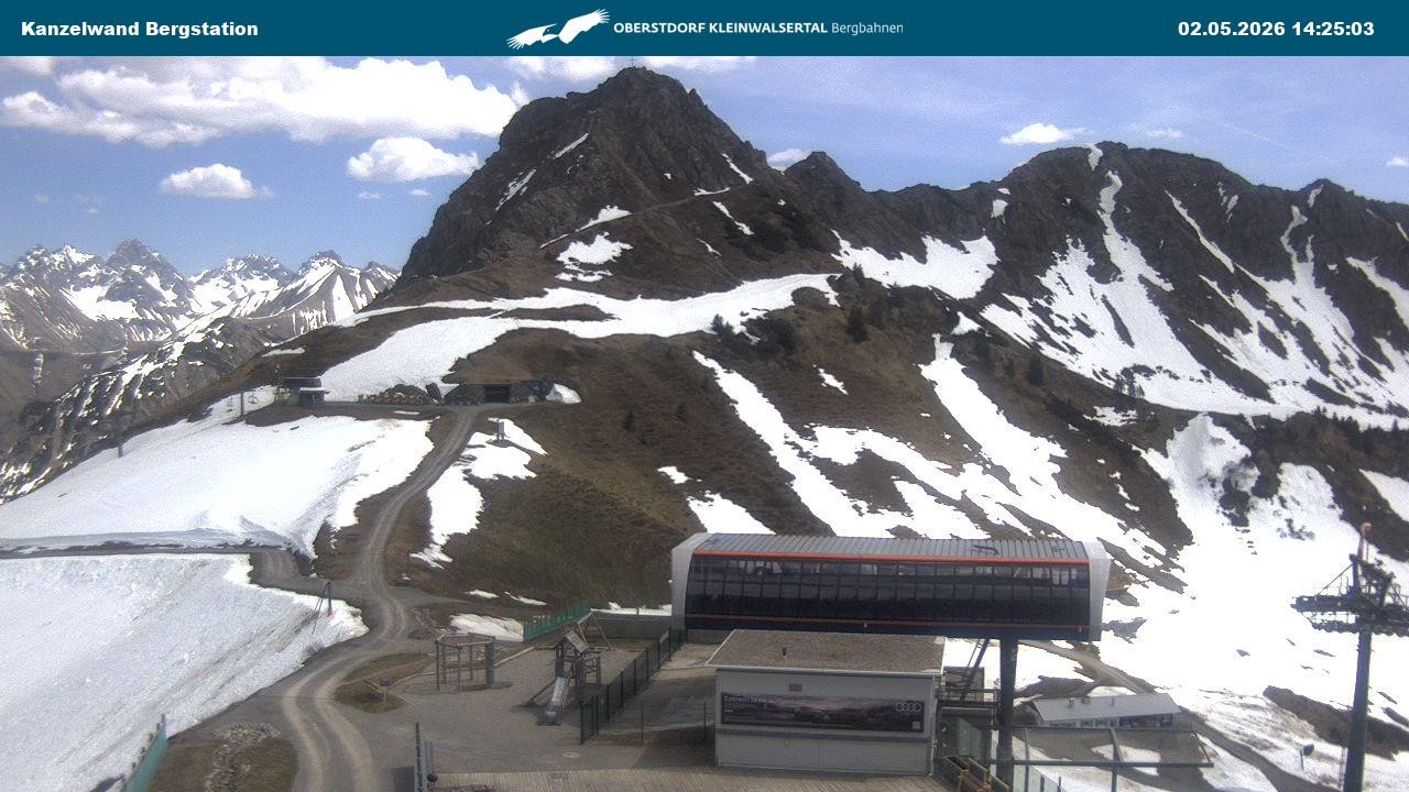 Archiv Foto Webcam Gipfelstation Kanzelwand