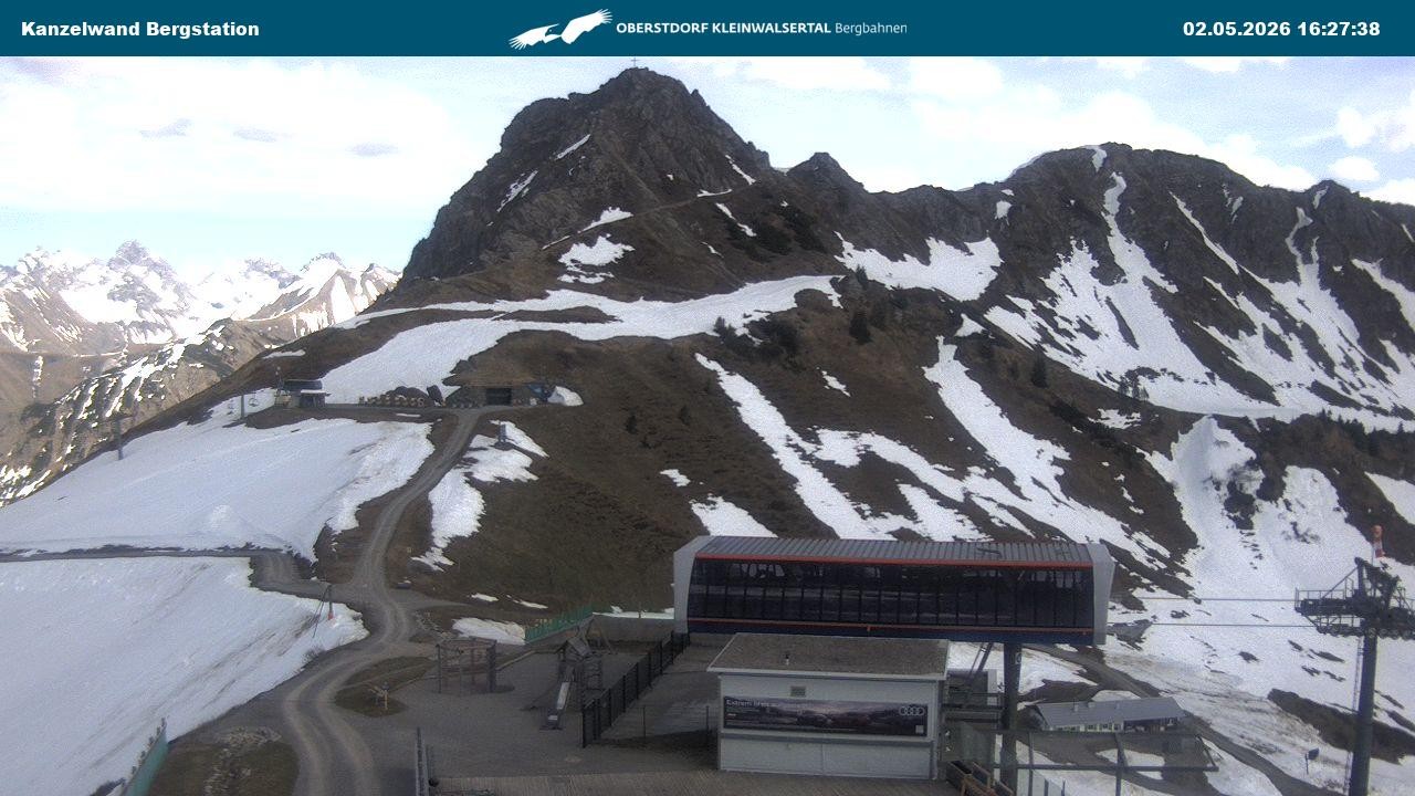 Archiv Foto Webcam Gipfelstation Kanzelwand