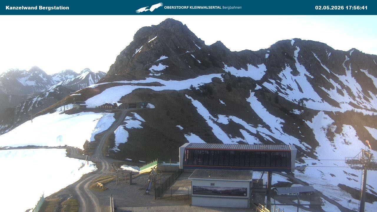 Archiv Foto Webcam Gipfelstation Kanzelwand