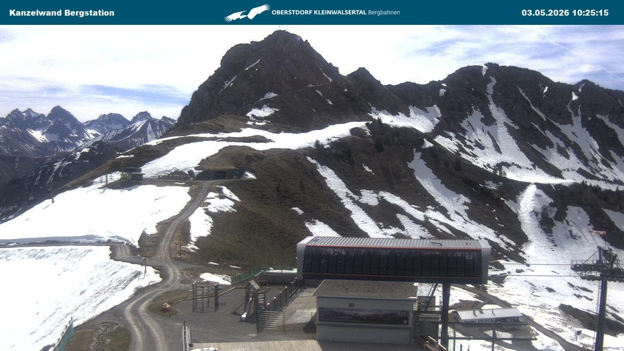 Archiv Foto Webcam Gipfelstation Kanzelwand