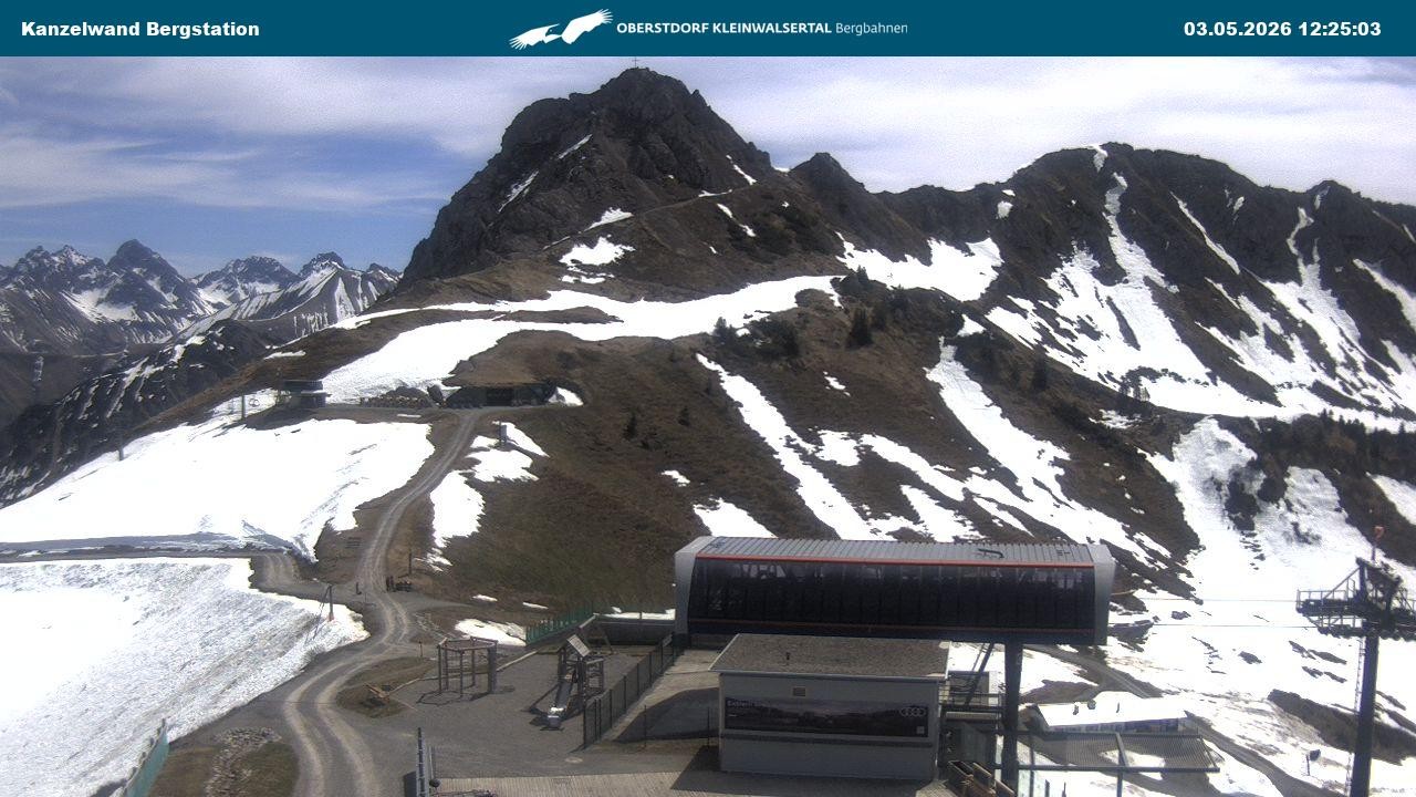 Archiv Foto Webcam Gipfelstation Kanzelwand