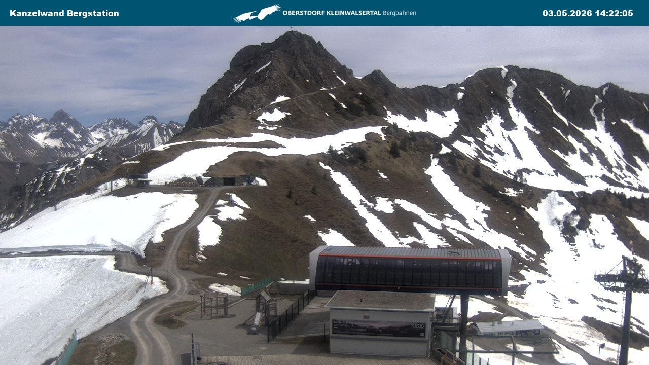 Archiv Foto Webcam Gipfelstation Kanzelwand