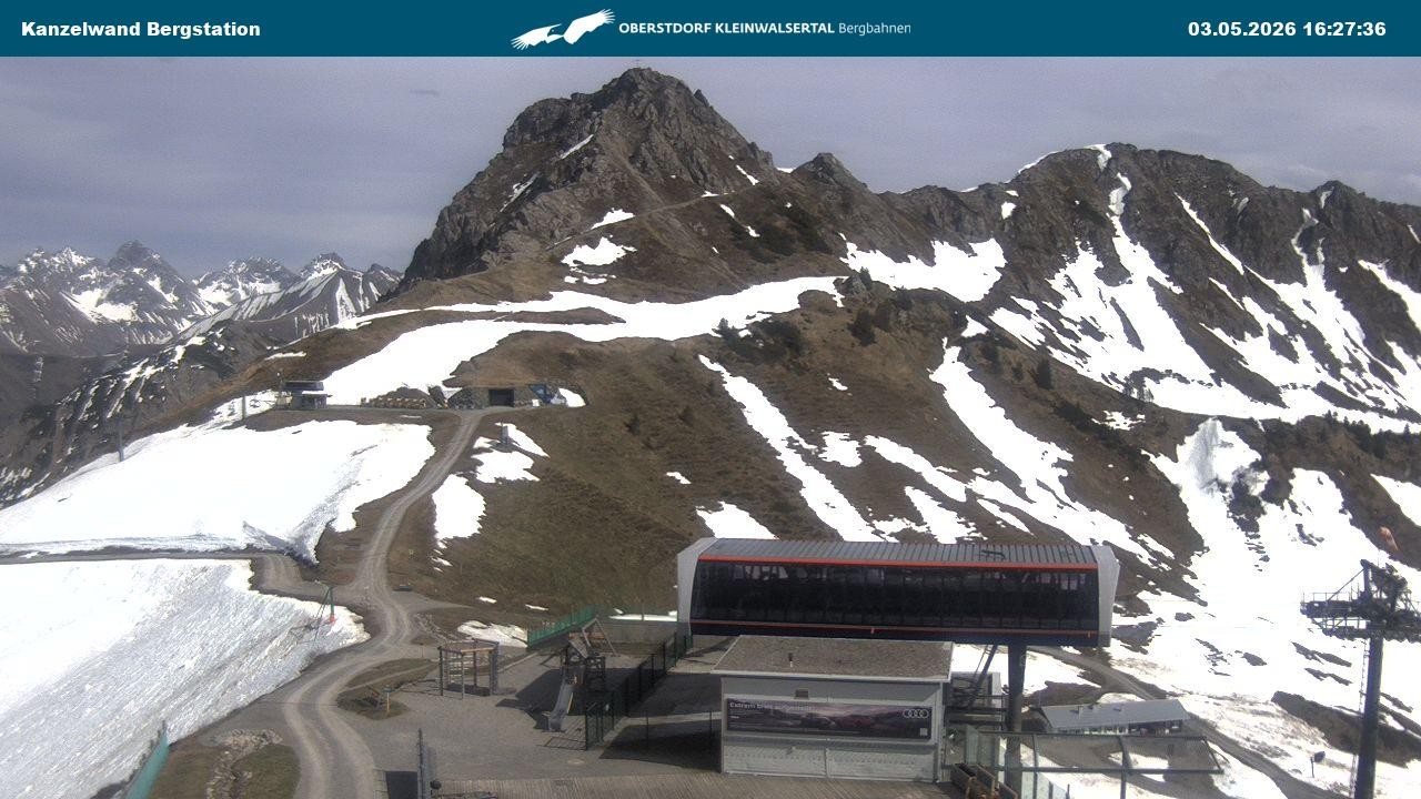 Archiv Foto Webcam Gipfelstation Kanzelwand