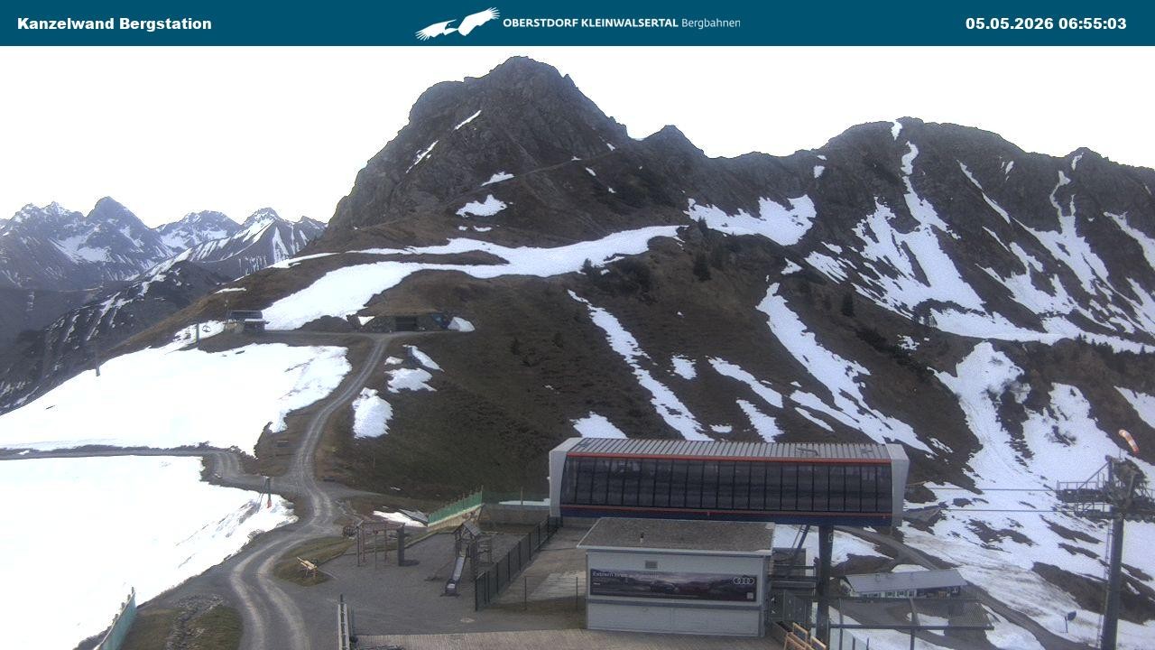 Archiv Foto Webcam Gipfelstation Kanzelwand