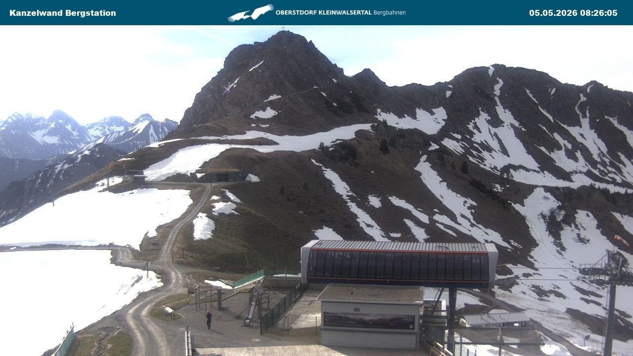 Archiv Foto Webcam Gipfelstation Kanzelwand